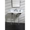 Kingston Brass KS1978TX 8" Widespread Bathroom Faucet, Brushed Nickel KS1978TX - alternate 2
